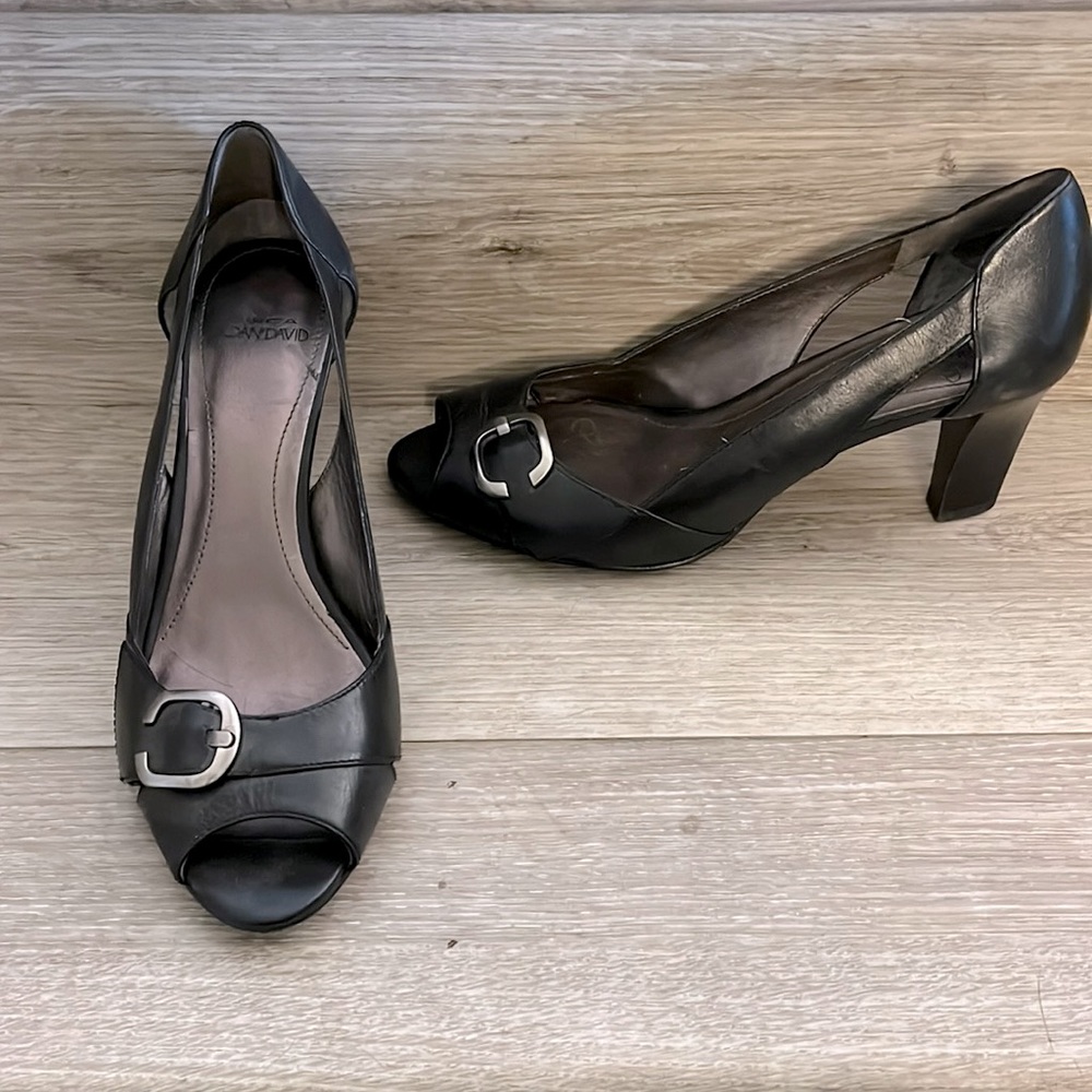 Joan & David Peeptoe Heels